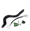 MOOSE RACING Brake Pedal - Green - Kawasaki 82-0341-21-33