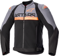ALPINESTARS SMX Air Jacket - Gray/Black/Orange - Large 3306523-914-L