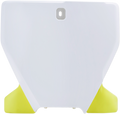 ACERBIS Front Number Plate - '20 White/Yellow 2726576814