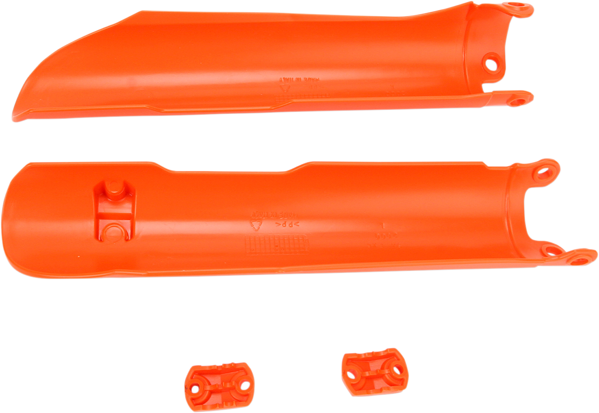 ACERBIS Lower Fork Covers for Inverted Forks - KTM Orange 2113740237