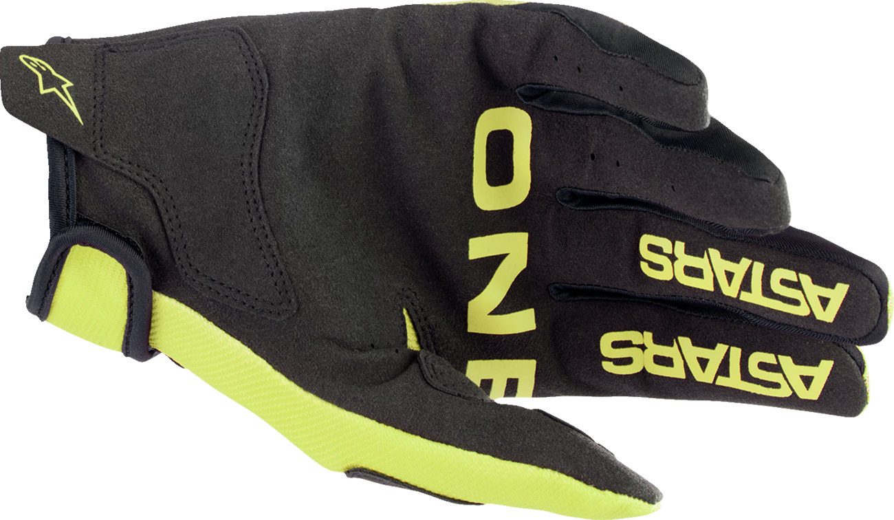 ALPINESTARS Youth Radar Gloves - Fluo Yellow/Black - Small 3541823-551-S