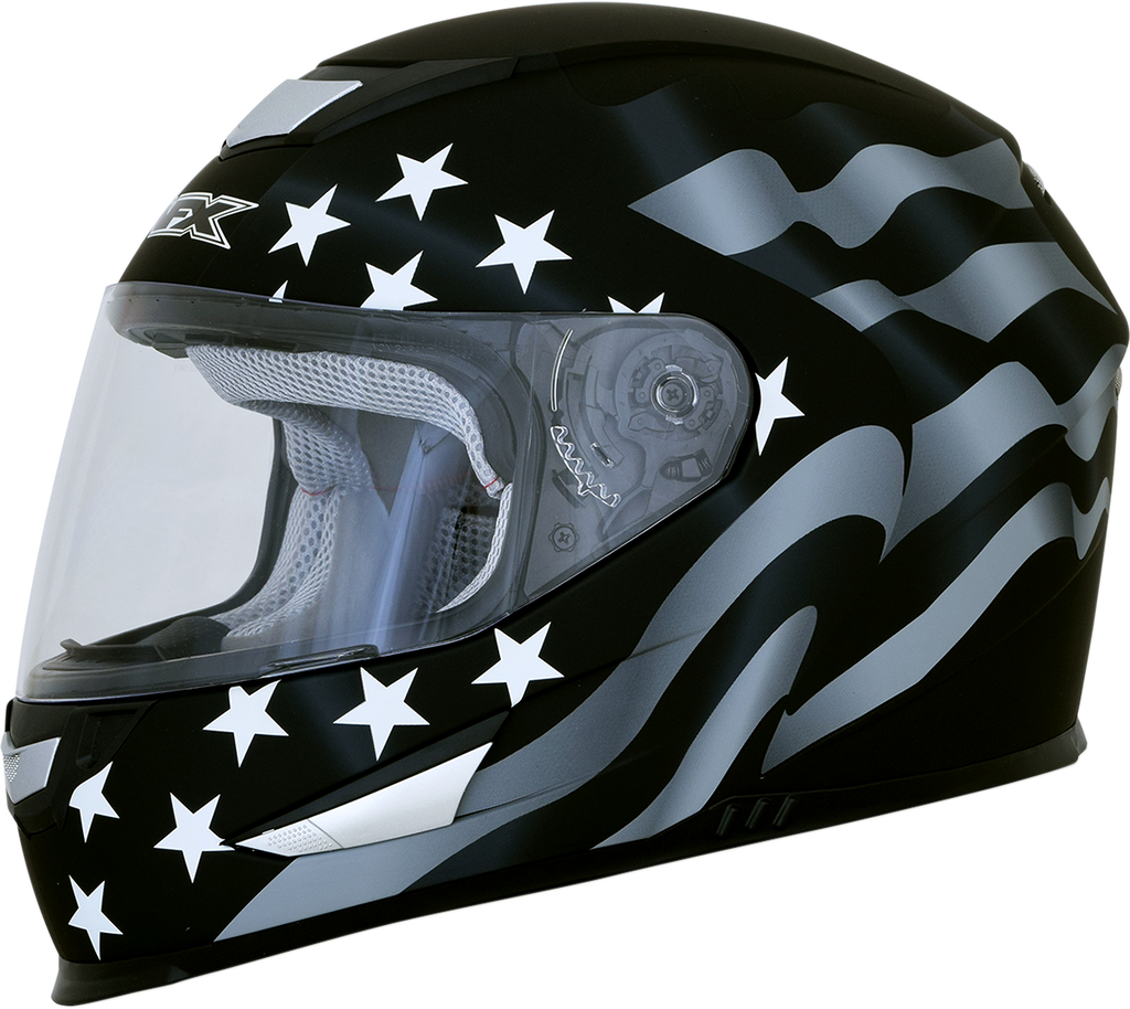 AFX FX-99 Helmet - Flag - Stealth - Large 0101-11358