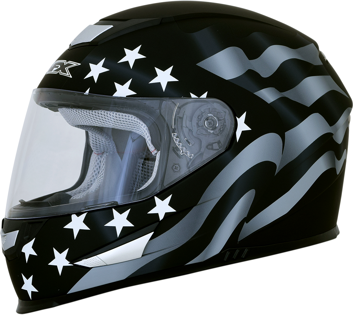 AFX FX-99 Helmet - Flag - Stealth - XL 0101-11359
