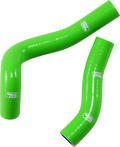 SAMCO SPORT Radiator Hose Kit - Green - Kawasaki KAW-91GN