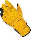 BILTWELL Borrego Gloves - Gold/Black - Small 1506-0701-302