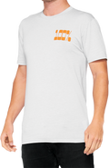 100% Trona Tech T-Shirt - Chalk - Large 35028-396-12