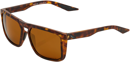 100% Renshaw Sunglasses - Havana - Bronze 61038-257-49