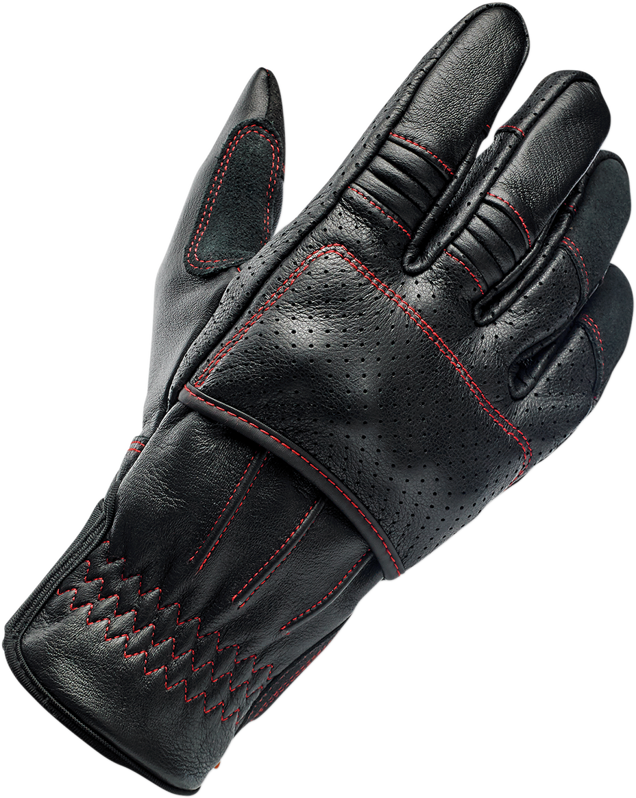 BILTWELL Borrego Gloves - Redline - 2XL 1506-0108-306