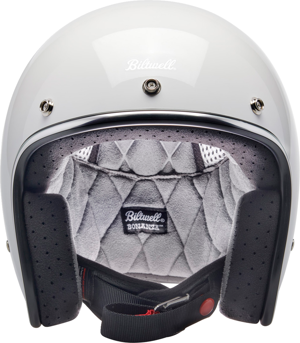 BILTWELL Bonanza Helmet - Gloss White - 2XL 1001-164-206