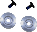 BILTWELL Gen 2 Hardware Kit - Black Screw - Silver Baseplate 0034-150-60