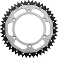 MOOSE RACING Dual Sprocket - Silver - 48 Tooth 1210-897-48-11X