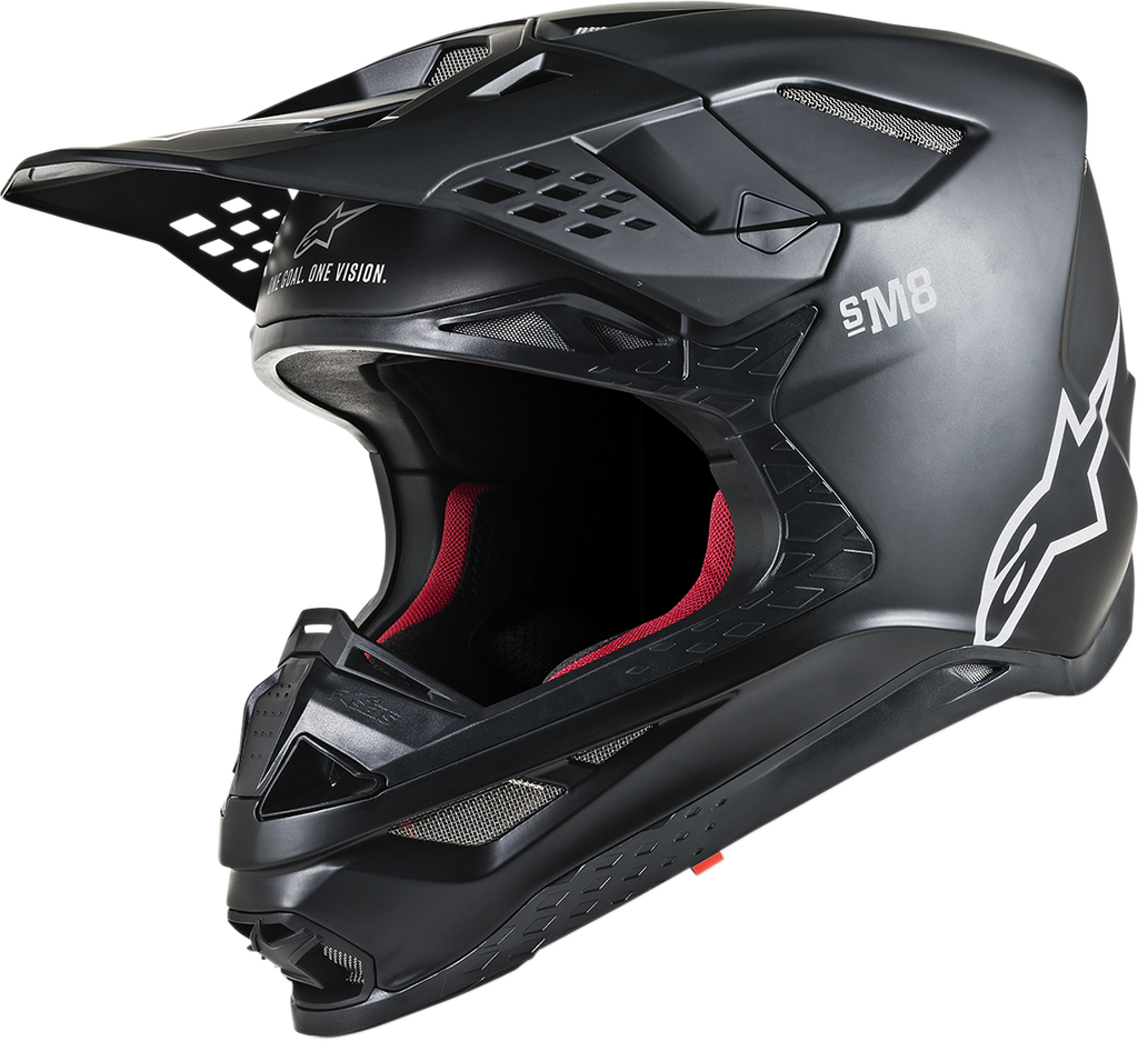 ALPINESTARS Supertech M8 Helmet - MIPS - Matte Black - Large 8300719-110-LG