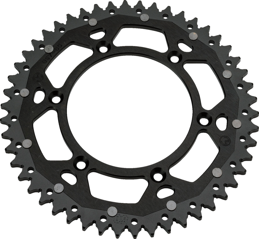 MOOSE RACING Dual Sprocket - Black - 52 Tooth 1210-460-52-10X