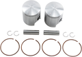 WISECO Piston Kit - RD 350/400 - 65.00 mm HEAD GASKET NOT INCLUDED Forged K131