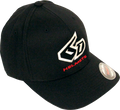 6D Helmets Logo Flexfit® Hat - Black - Large/XL 52-3008