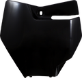 UFO Front Number Plate - Black GG07116-001