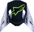 ALPINESTARS Supertech M10 Visor - SD - Black/Yellow 8982321-1158