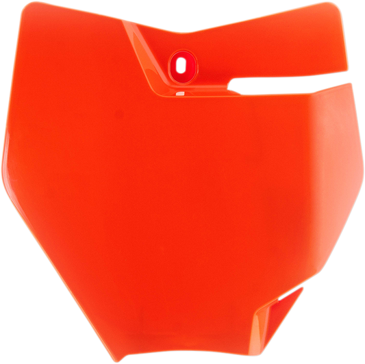 ACERBIS Front Number Plate - '16 Orange 2449405226