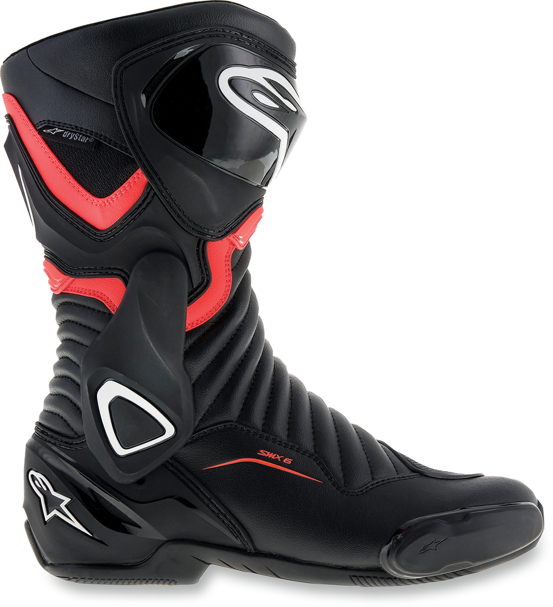 ALPINESTARS SMX-6 v2 Drystar® Boots - Black/Red - US 13.5 / EU 49 2243017-1030-49