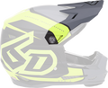 6D ATR-2Y Visor - Torque - Neon Yellow 72-4137