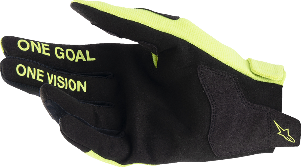 ALPINESTARS Youth Radar Gloves - Fluo Yellow/Black - Small 3541824-551-S