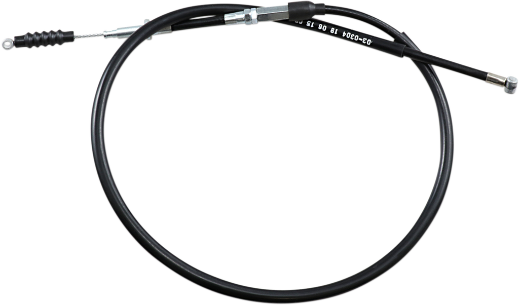 MOTION PRO Clutch Cable - Kawasaki - Black Vinyl 03-0304