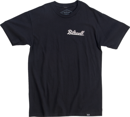 BILTWELL Badge T-Shirt - Black - Medium 8101-074-003