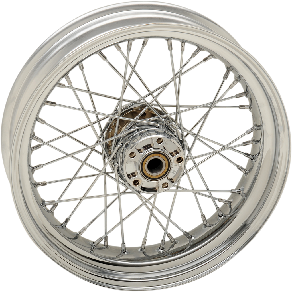 DRAG SPECIALTIES Rear Wheel - Single Disc/ABS - Chrome - 17"x4.50" - '12-'17 FXD 64549