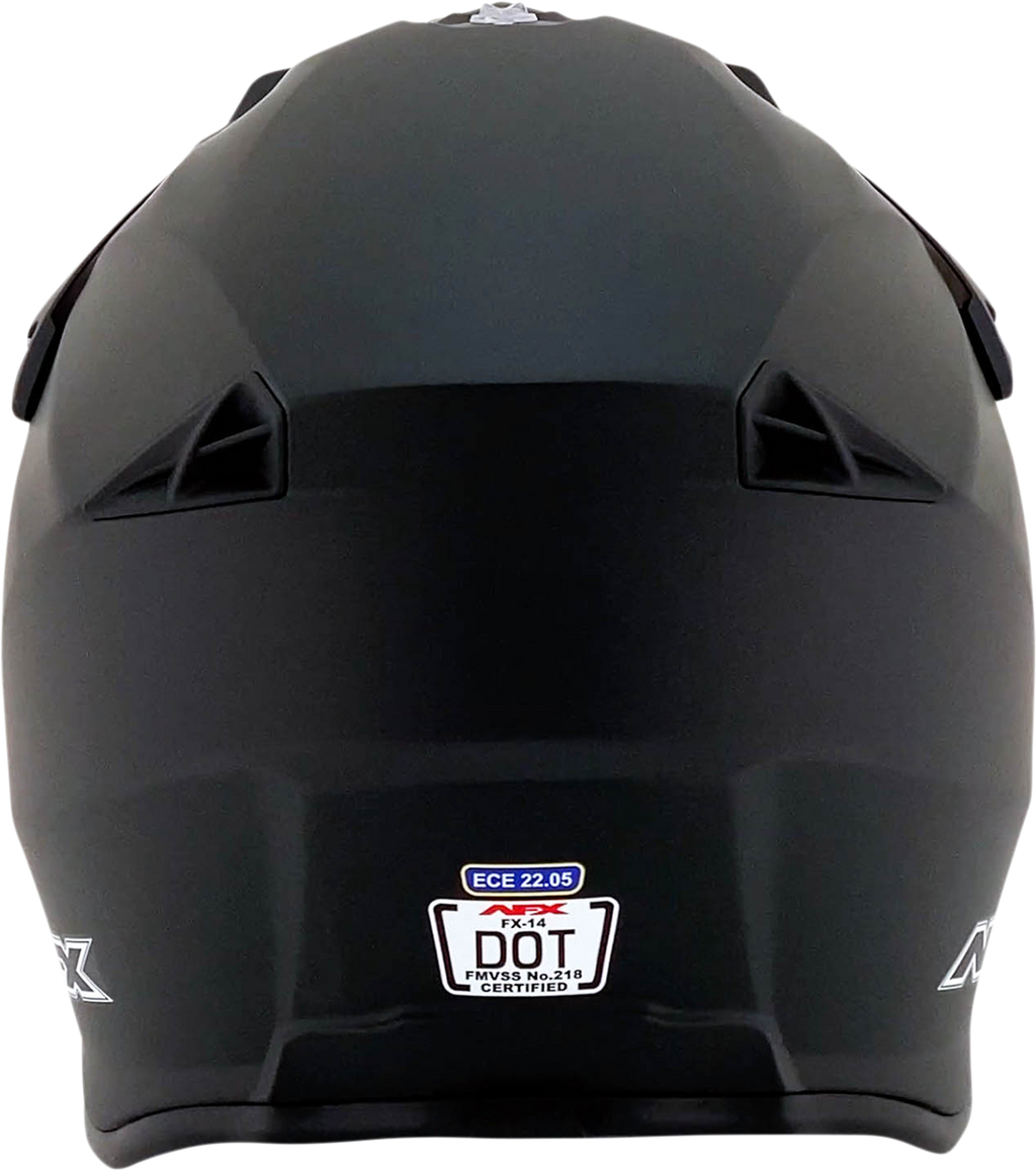 AFX FX-14 Helmet - Matte Black - XS 0110-7027