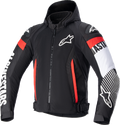 ALPINESTARS Zaca Air Jacket - Black/White/Red - Medium 3306423-1231-M