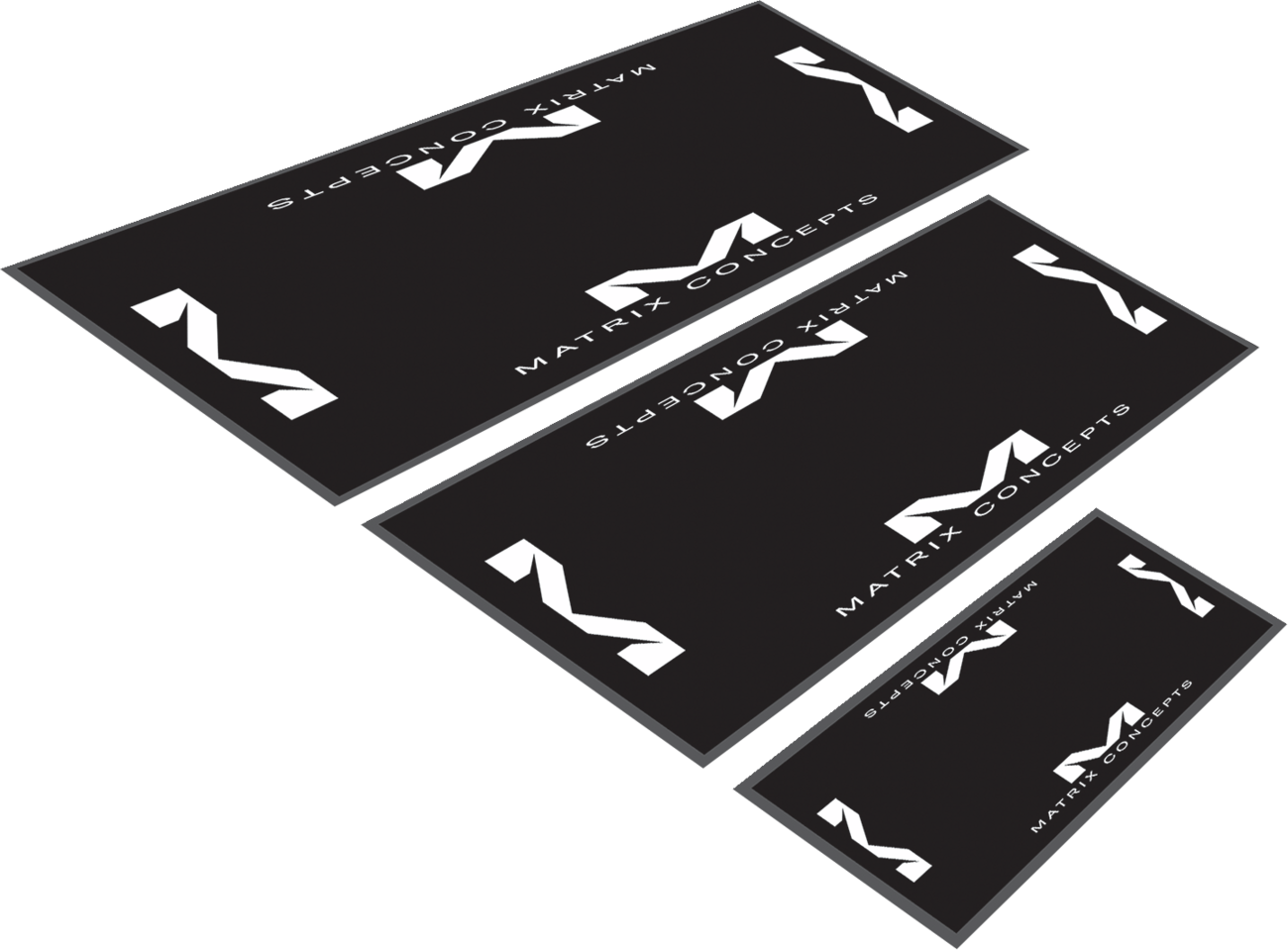 MATRIX CONCEPTS,LLC M20 Carpeted Mat - Black - 2'x4' M20-200