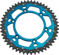 MOOSE RACING Dual Sprocket - Blue - 50 Tooth 1210-251-50-12X
