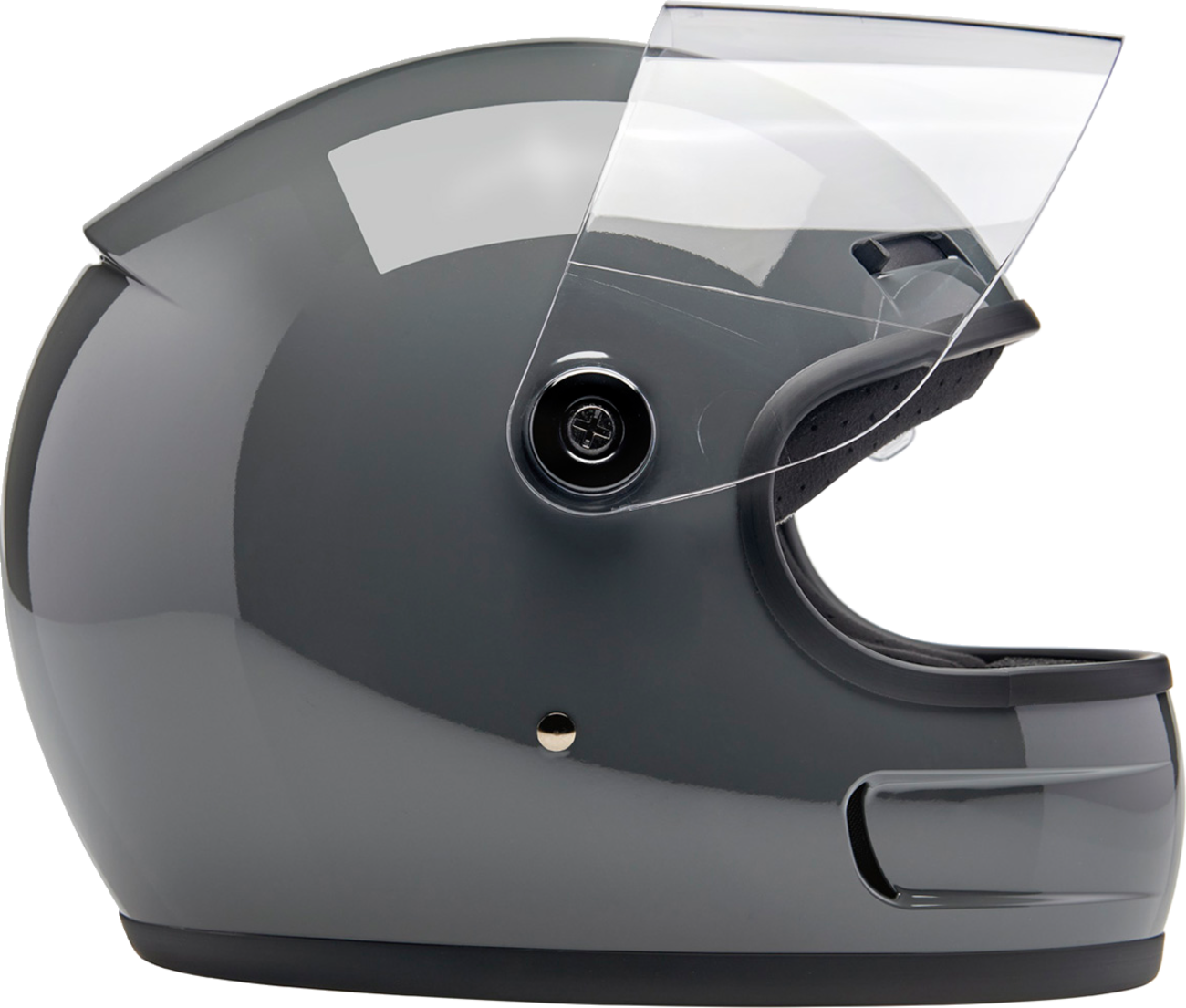 BILTWELL Gringo SV Helmet - Gloss Storm Gray - Large 1006-109-504