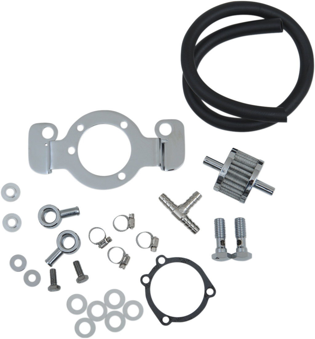 DRAG SPECIALTIES Crankcase Breather Kit - '91-'06 XL 120087-BC514