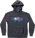 MOOSE RACING Women's Retro Hoodie - Gray - Small 3051-1150