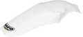 UFO MX Rear Fender - White HO03627041