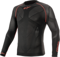 ALPINESTARS Ride Tech v2 Summer Long Sleeve Underwear Top - Black - M/L 4752521-13-M/L