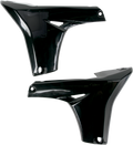 UFO Lower Radiator Shrouds - Black YA04824-001
