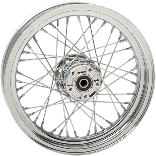 DRAG SPECIALTIES Front Wheel - Single Disc/No ABS - Chrome - 16"x3.00" - '00-'06 FLST 64413
