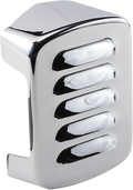 DRAG SPECIALTIES Louvered Coil Cover - Harley Davidson - Chrome 13005