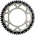 MOOSE RACING Dual Sprocket - Silver - 52 Tooth 1210-251-52-11X