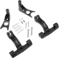 DRAG SPECIALTIES Passenger Floorboard Mount - Black - FLST P17-0411B