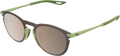 100% Legere Sunglasses - Round - Viperidae - Bronze Mirror 61040-389-80