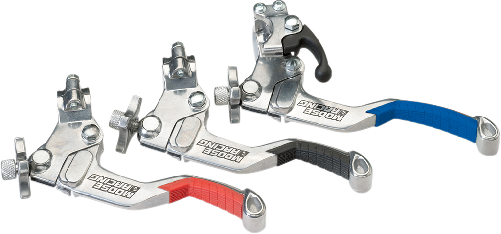 MOOSE RACING Lever Assembly - EZ3 - Standard - Hot Start - Blue HOO220-003