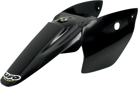 UFO Rear Fender with Side Panels - Black KT03073-001