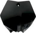 UFO Front Number Plate - Black KT04008-001