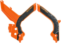 ACERBIS X-Grip Frame Guards - '16 Orange/Black 2783155225