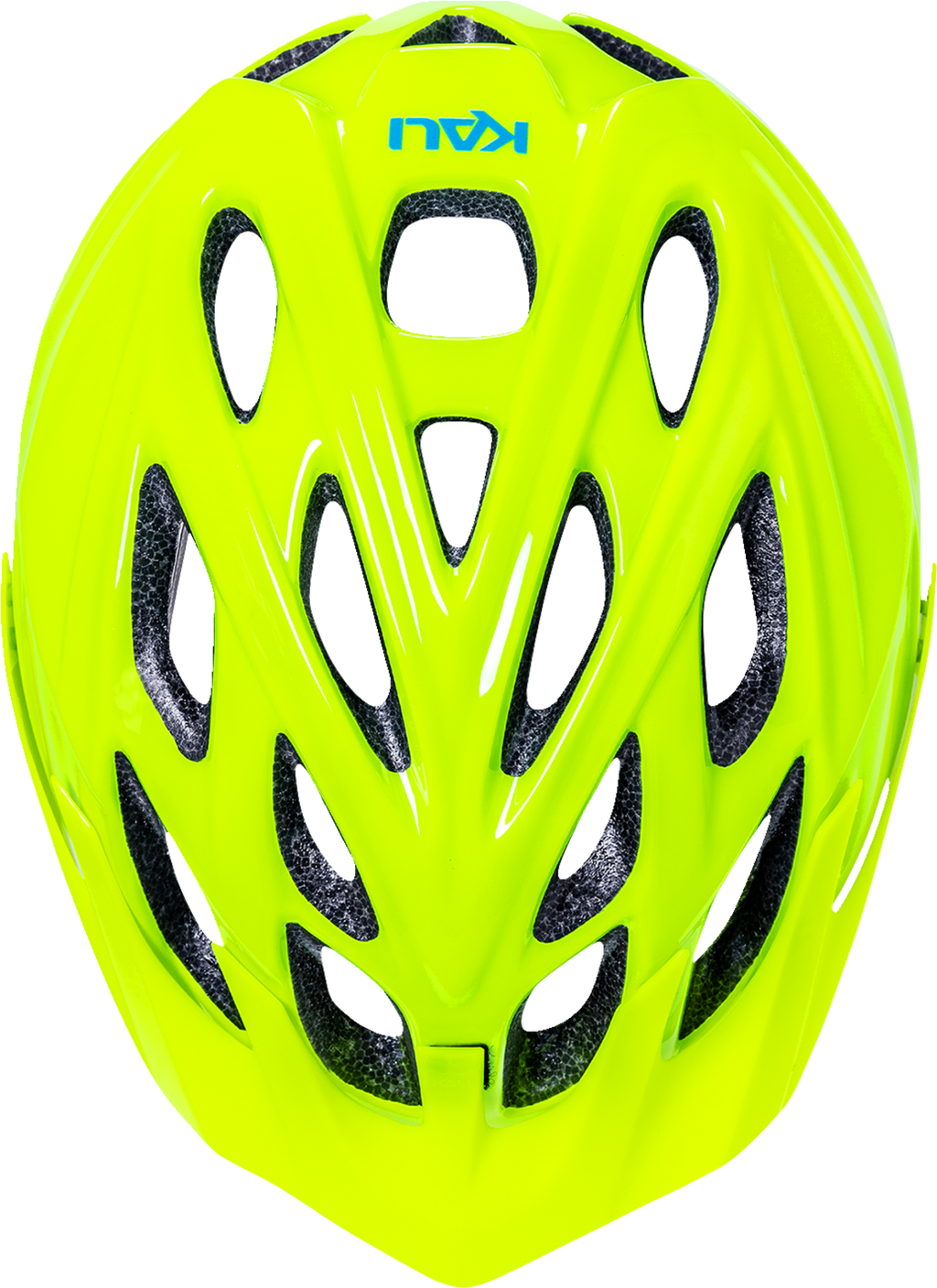 KALI Youth Chakra Helmet - Gloss Neon Yellow 220922122