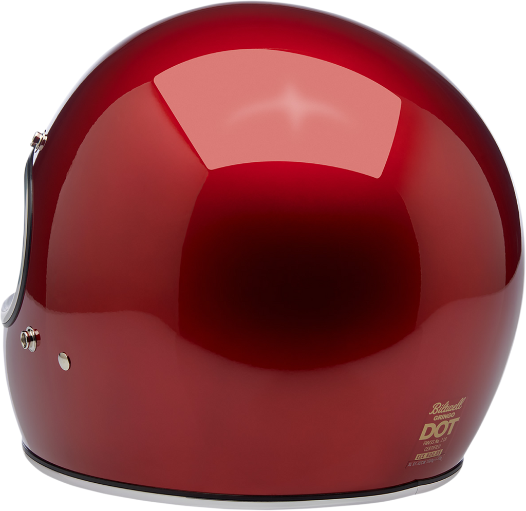BILTWELL Gringo Helmet - Metallic Cherry Red - Medium 1002-351-103
