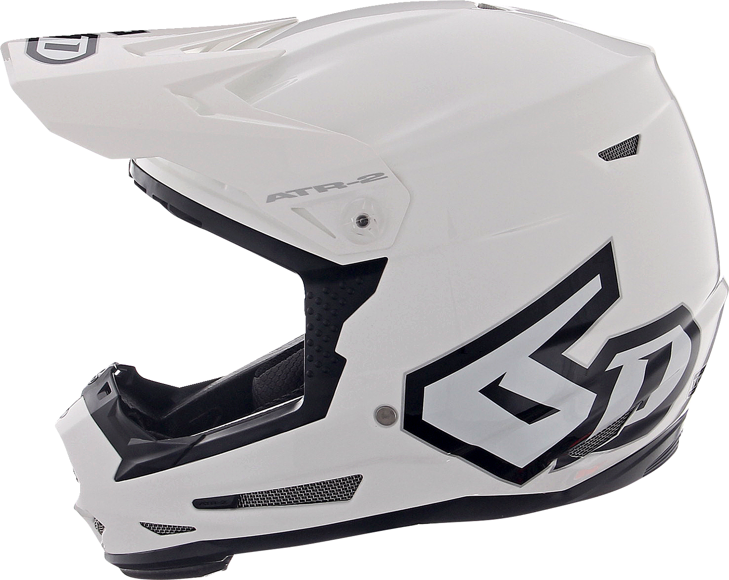 6D ATR-2Y Helmet - Gloss White - Medium 11-5611